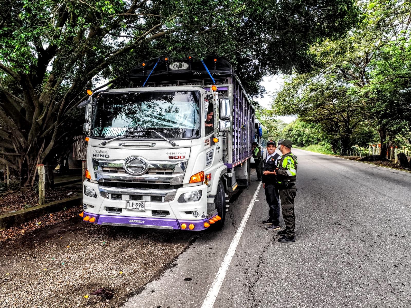 Grupo Anticontrabando presente en los puestos de control vial de Casanare