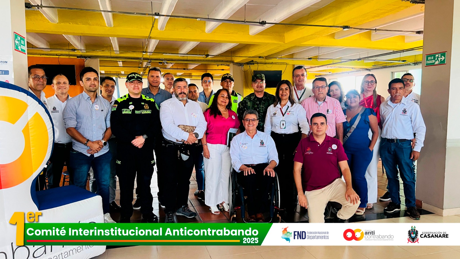 FRUCTÍFERO BALANCE EN EL PRIMER COMITÉ DE LUCHA CONTRA EL CONTRABANDO