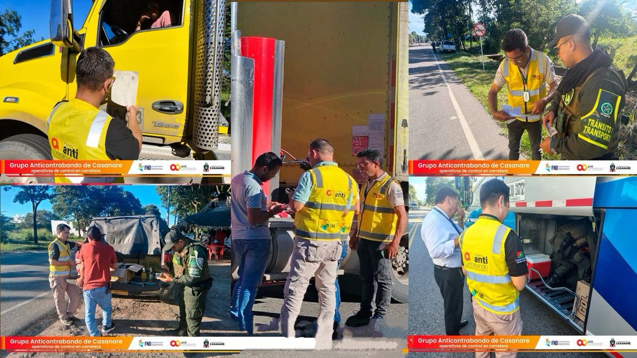 POLICÍA DE CARRETERAS Y GOA LE HACEN FRENTE AL CONTRABANDO