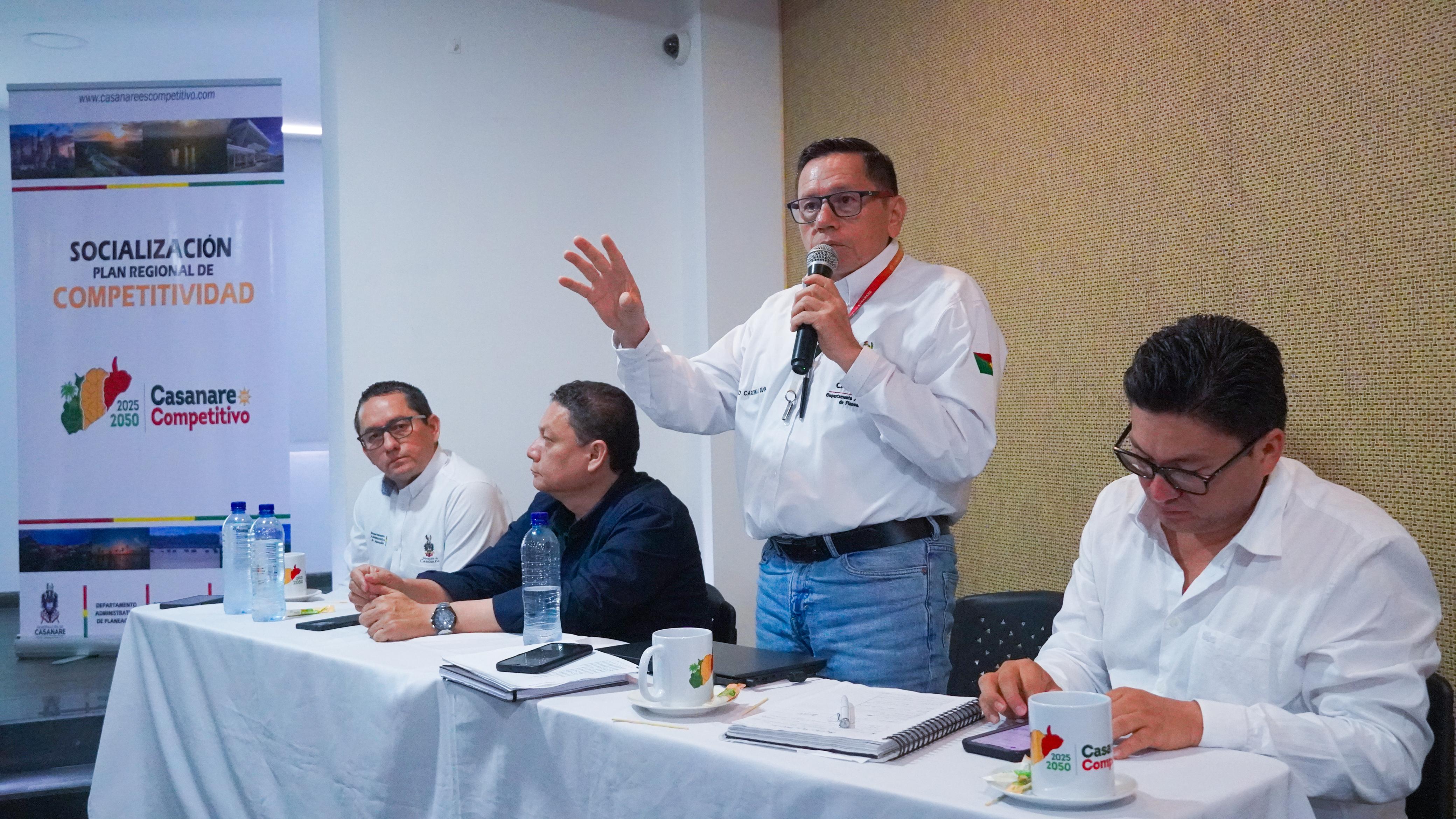Casanare traza su hoja de ruta hacia el 2050: Socializado el Plan Regional de Competitividad